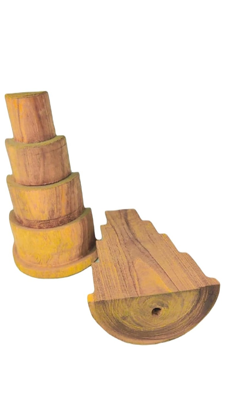 NILKANTH ELECTRIC Motor Winding Farma Coil Winding Machine Die Set for Motor Winding Arbors PLO_045657_WoodenFarma13_4steps - Image 3
