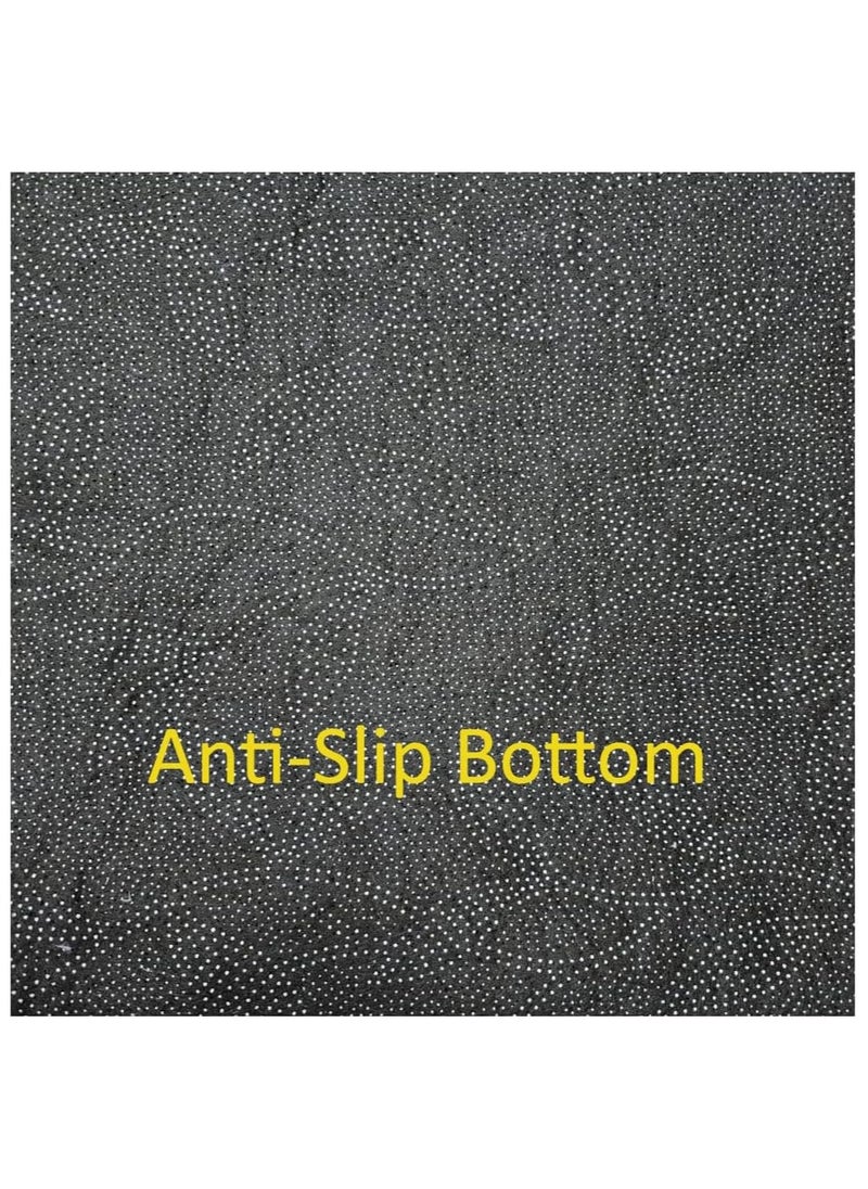 Fabienne - Pack of 4 Prayer Mats 70x110cm Anti-Slip Velvet Top Islamic Prayer Rug New Dome Design Thick Padded Sajadah Prayer Mat for Kids Men Women Eid Gift Ramadan Prayer Mat Multicolor - Image 1