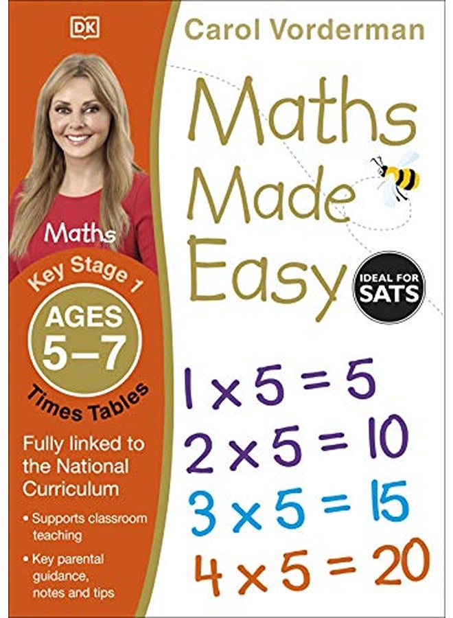 Maths Made Easy Times Tables Ages 57 Key Stage 1 Carol Vordermans Maths Made Easy