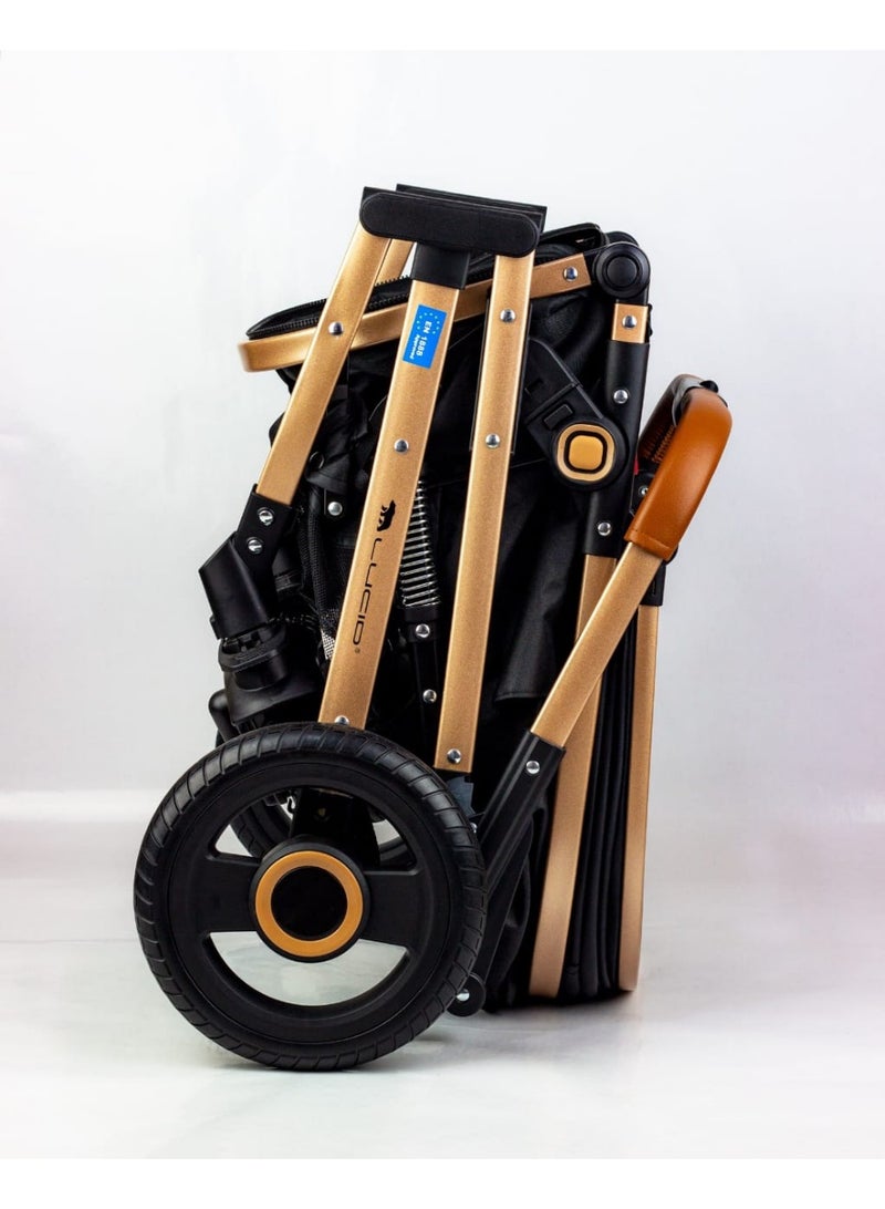 LUCID Stroller  Lucid Multi-Use 3-in-1 – Premium Newborn to Toddler Stroller, Includes Car Seat - Image 2