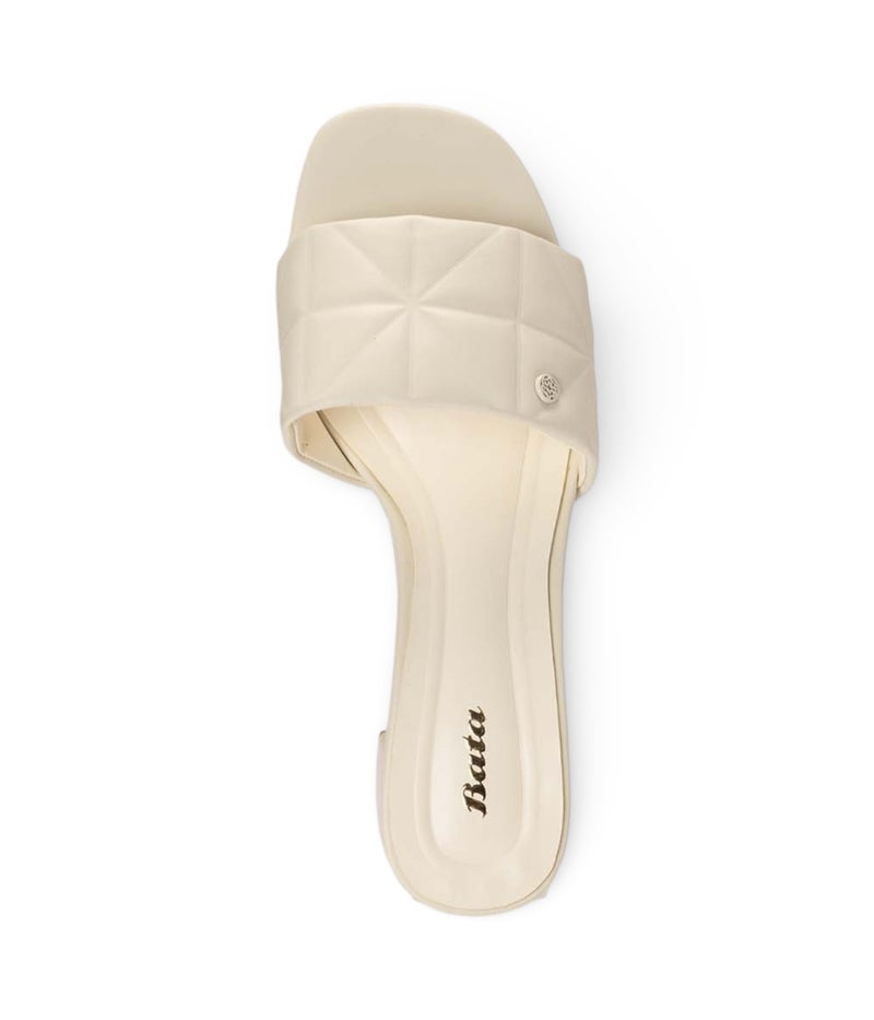 Bata Block Heel Slide Sandals - Image 4