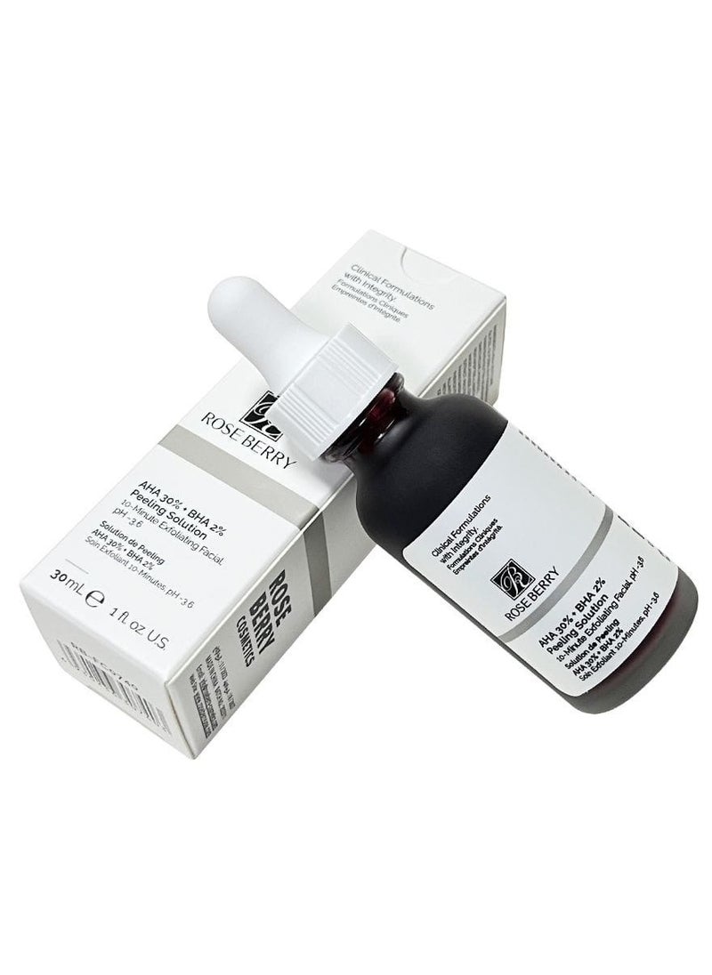 RoseBerry Nature AHA 30% + BHA 2% Peeling Solution Peeling 30ml  - Image 2