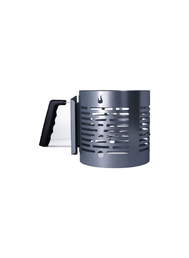 Char-Broil Half-Time Sturdy Steel Charcoal Starter Silver 8 Inch 8748135 - Image 1