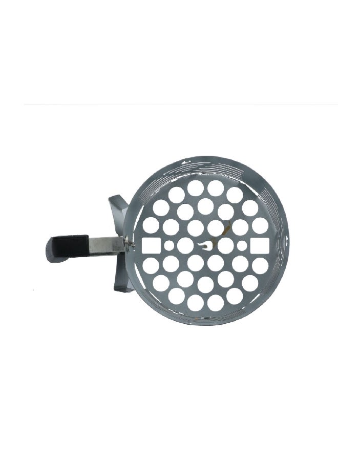 Char-Broil Half-Time Sturdy Steel Charcoal Starter Silver 8 Inch 8748135 - Image 4