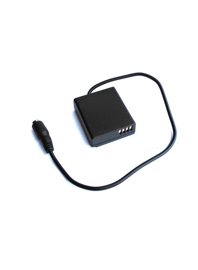 NIBEMINENT Double Pin Power Charger Adapter For Panasonic GF3/DMC-S6K/DMC-F3K Black - Image 3