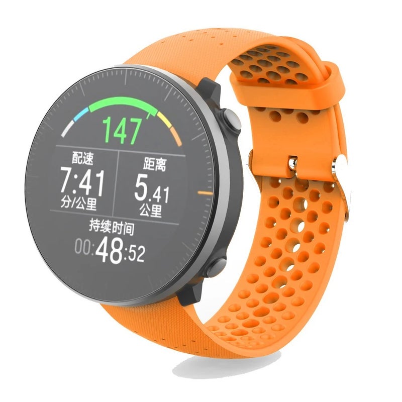 Bluejw Premium Silicone Watch Band Replacement Strap for Polar Vantage M Sport Watch - Image 3