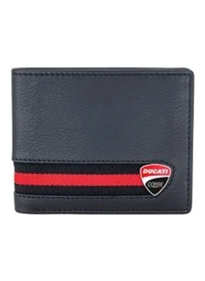 Ducati Corse Firenze Bi-Fold Men's Black Wallet