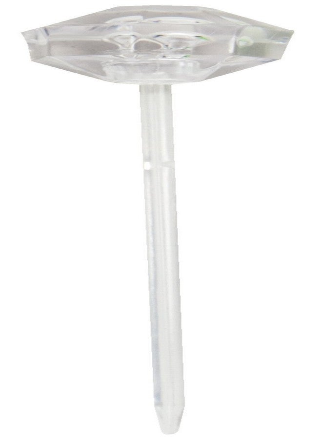 Creative Converting 16 Count Diamond Shaped Plastic Picks, Mini, Clear - Image 2