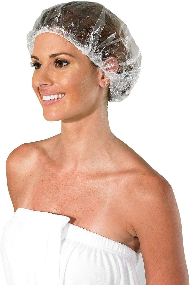 Colortrak XL Plastic Processing Caps - Disposable Bouffant Style Caps for Hair Treatments, 30 Count - Image 4