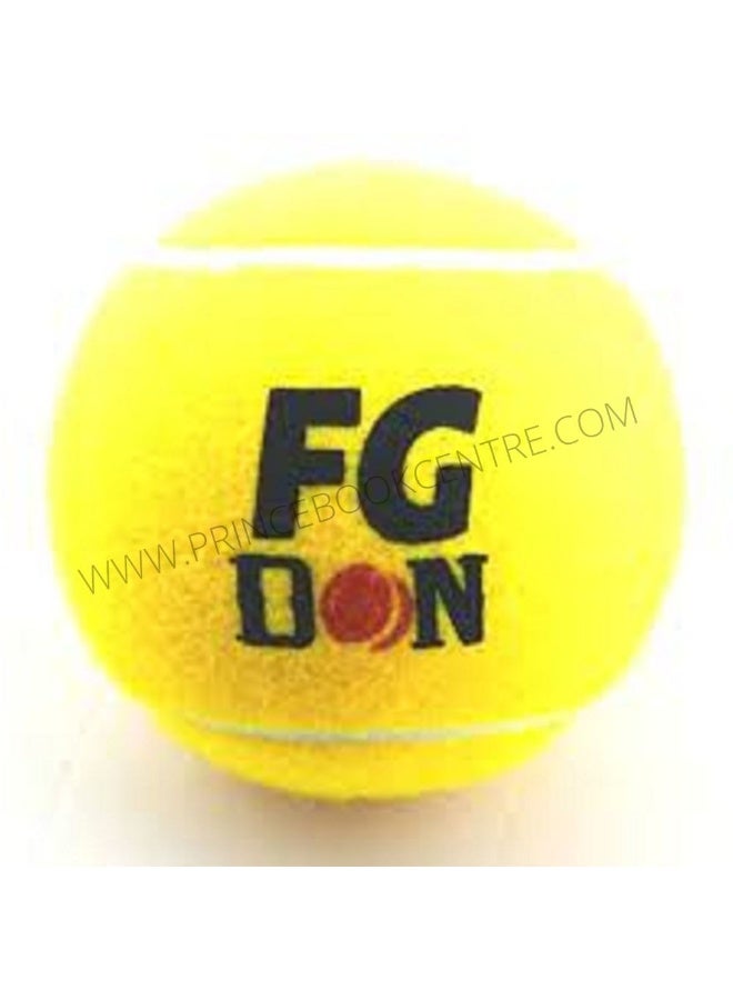 كرات كريكيت FG DON Championship، عبوة من 3، أصفر - Image 3