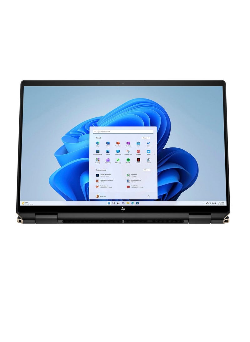HP كمبيوتر محمول Spectre x360 2 في 1 قابل للتحويل مع شاشة لمس OLED مقاس 14 بوصة 2.8K، ومعالج Intel Core Ultra 7-155H Evo/ذاكرة وصول عشوائي سعة 16 جيجابايت/محرك أقراص SSD سعة 1 تيرابايت/بطاقة رسومات Intel Arc/كاميرا ويب بدقة 9 ميجابكسل/FPR/نظام تشغيل Windows 11 H - Image 4