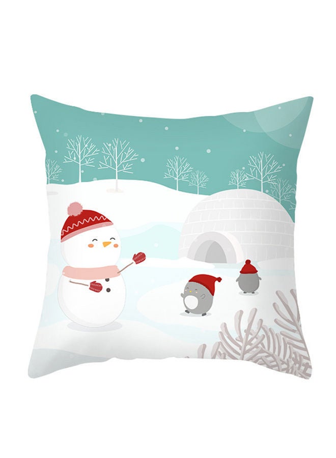 NIBEMINENT 4-Piece Decorative Pillow Cover Cotton Multicolour 45 x 45cm