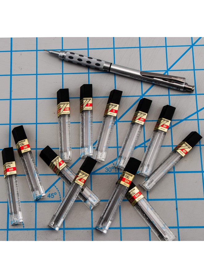 Pentel Super Hi-Polymer Lead Refill, 0.5mm, Fine, HB, 144 Pieces of Lead (C505-HB) , Black , 12/Leads - Image 4