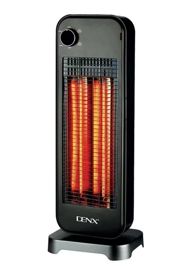 Denx Portable Electric Heater 900W – Adjustable 2-Level Heat Control, Fast Heating & Overheat Protection for Home & Office - Image 1