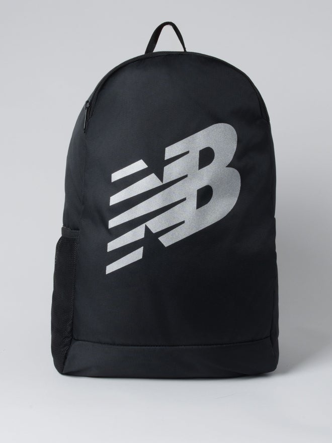New Balance Black Logo Print Backpack - Image 1