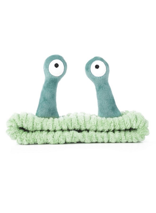 Molain Face Wash Headband Palm And Snail Spa Hair Bands Makeup Headbands Women Cartoon Cute Coral Fleece Elastic Headband Creative Hair Accessories For Washing Face Shower Sports Beauty Skincare - Image 1