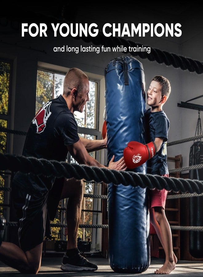 FIGHTR® Kids Boxing Gloves and More Stability | Junior Boys and Girls | Boxing, MMA, Muay Thai, Kickboxing & Martial Arts 04 06 oz | incl. Carry Bag - Image 5