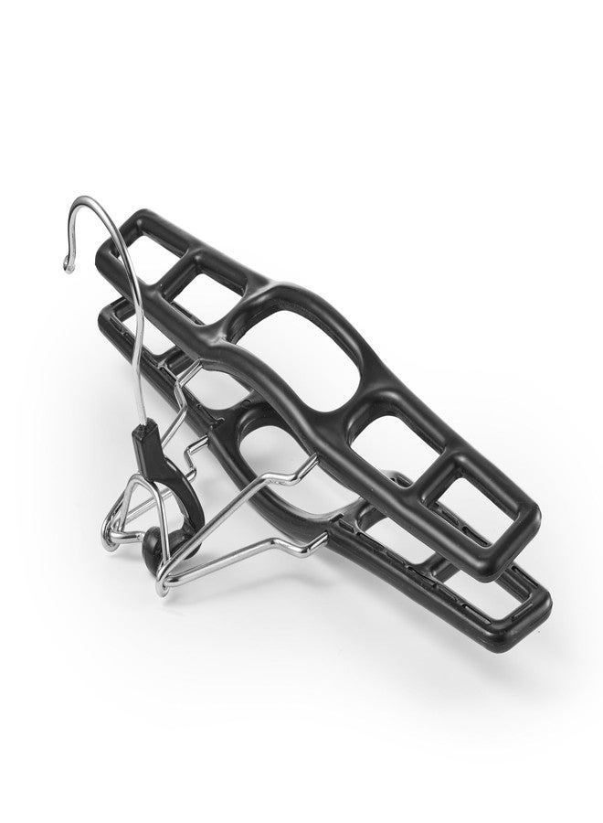 DEILSY Pant/Skirt Hangers, Set of 10 (Black) - Image 3