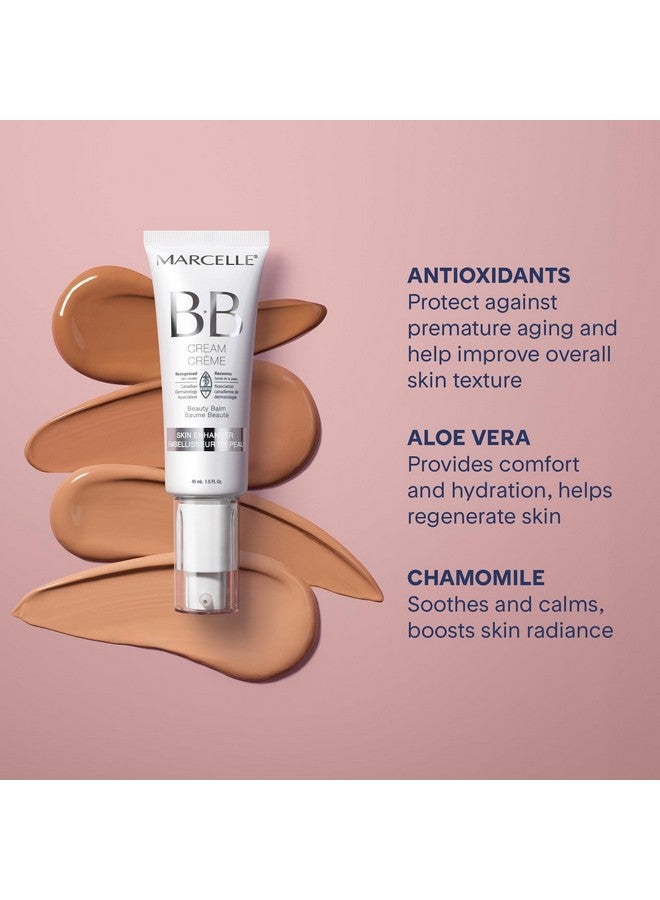 Marcelle BB Cream Beauty Balm, Medium, Hypoallergenic and Fragrance-Free, 1;5 Ounces - Image 2