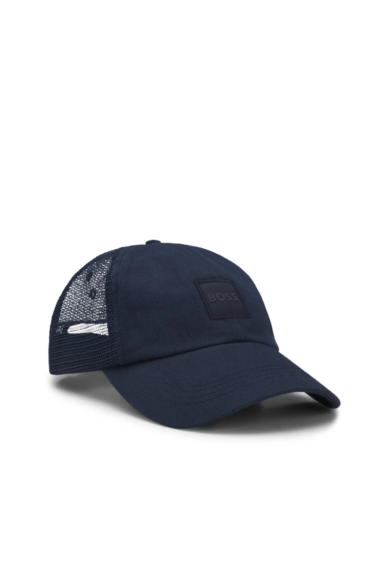 بوس Cotton-twill cap with mesh sides