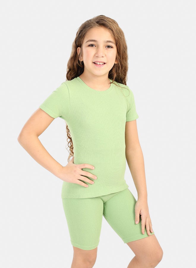 Carina Girly Short Sleeves Top - Image 2