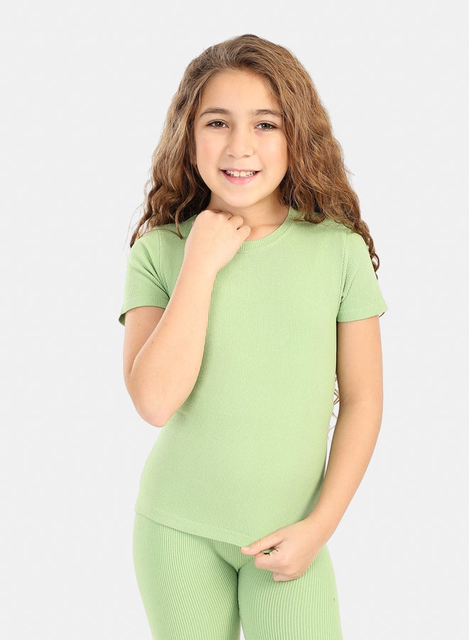 Carina Girly Short Sleeves Top - Image 1