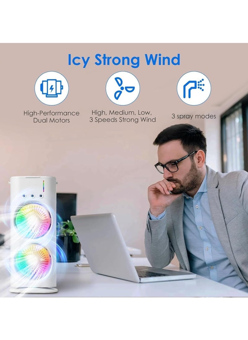 DENX Double Ended Spray Fan 2 in 1, Remote Control DX2608