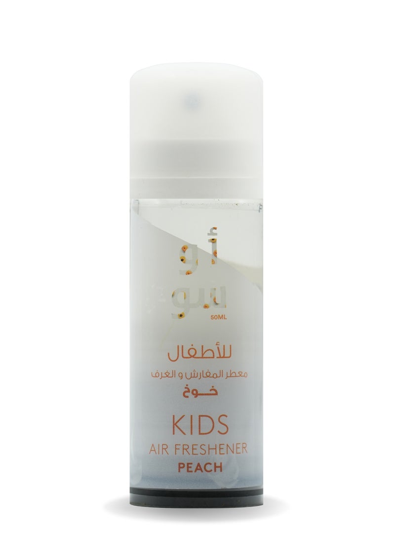 O'so Air Freshener For Beds And Kids' Rooms - Peach Flavor - 50ml - Image 1