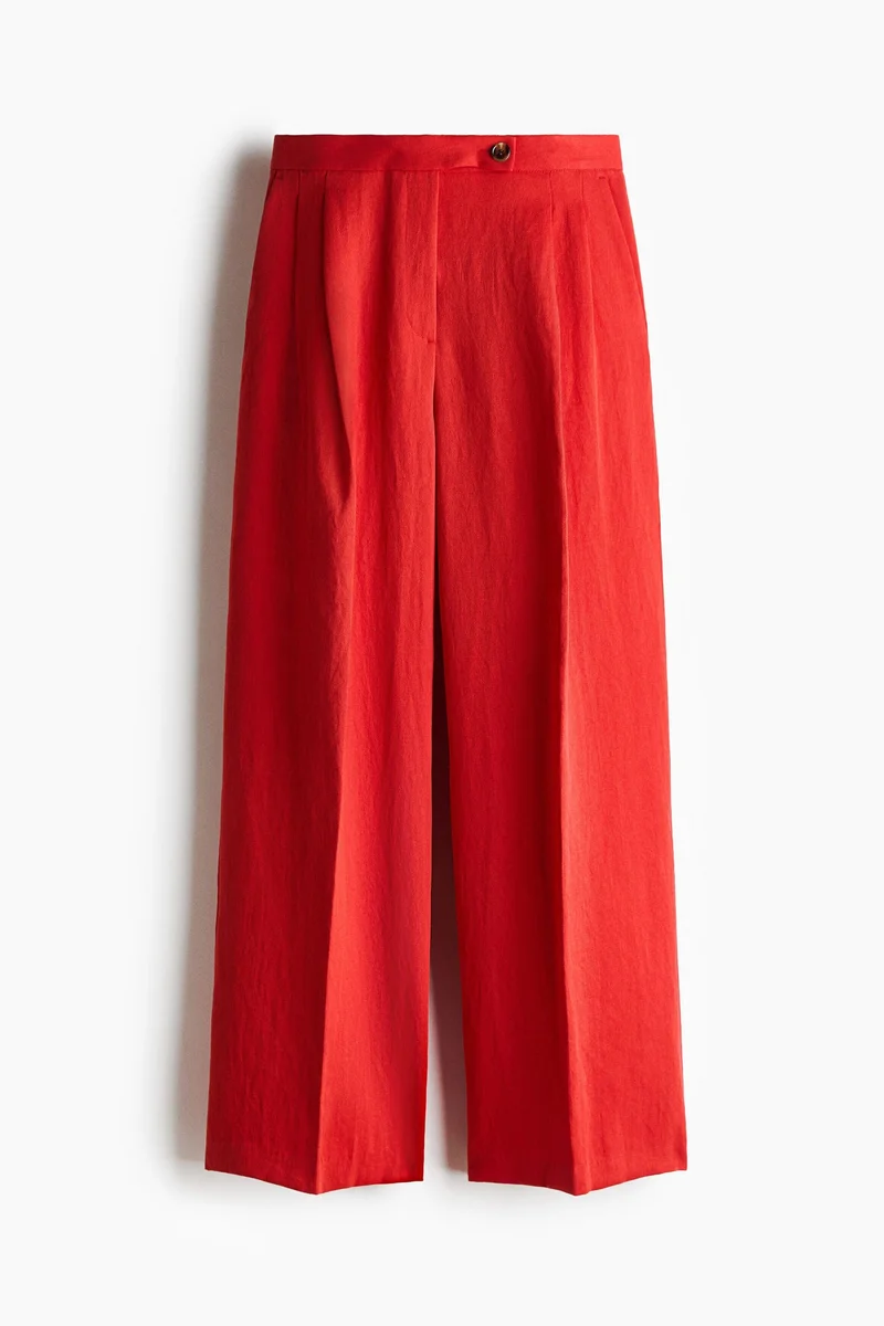 H&M Wide tailored trousers