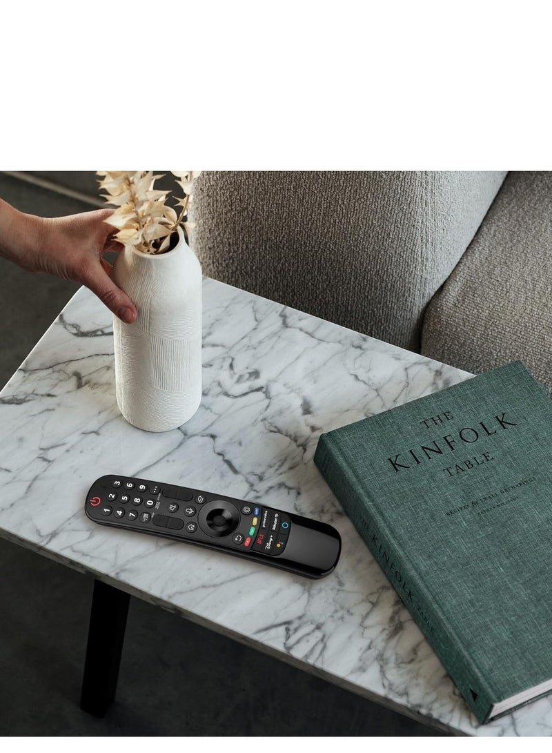 ELTRAZONE Magic Remote Control for LG Smart TV, Universal Replacement Remote Control for LG OLED EVO/OLED/QNED/QLED/NanoCell/UHD 4K 8K, with Voice and Indicator – With Battery - Image 3