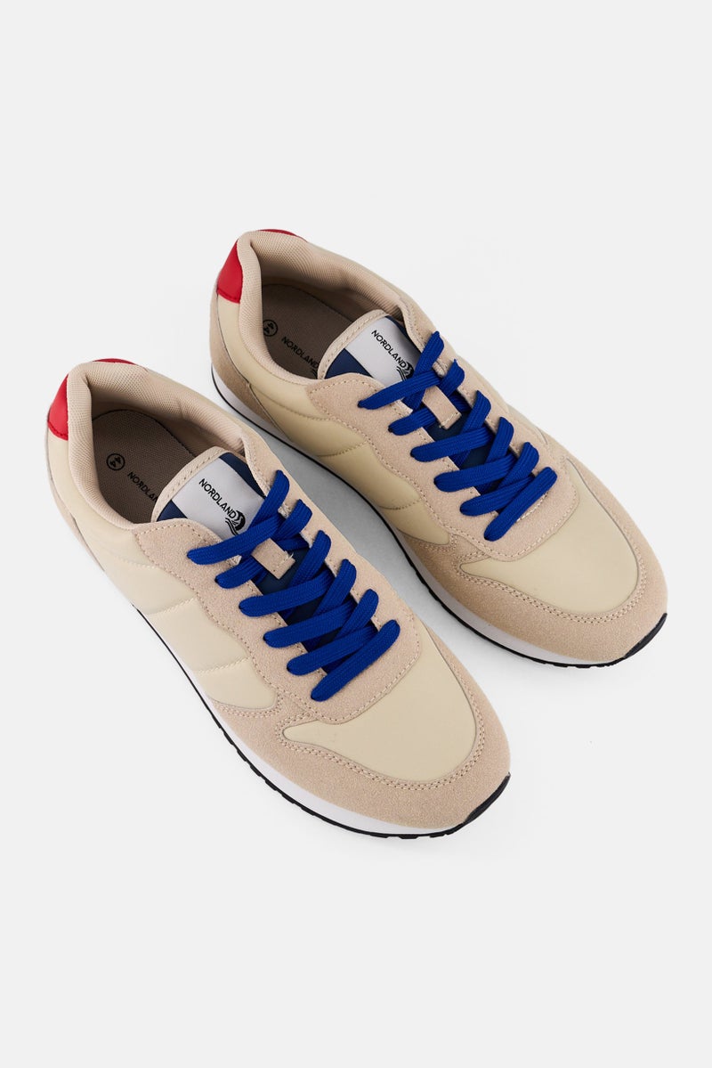 Nordland أحذية رجال خارجية مزودة بأربطة، بيج - Image 4