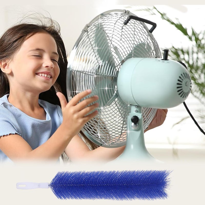 SFIELCAPA 3 Pcs Fan Cleaning Brush Bendable Cobweb Duster - Microfiber Head, Washable - Ideal for Ceiling Fan Blades, Air Vents, Curtains, Cars - Reusable Dust Remover - Image 4