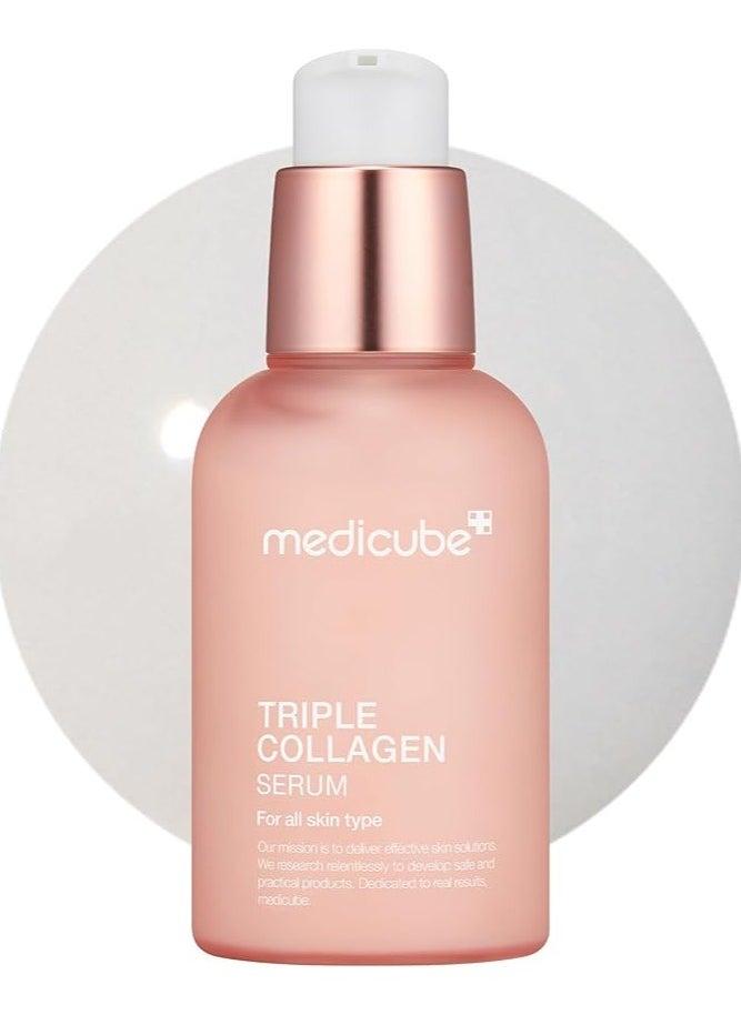 Medicube - Medicube Triple Collagen Serum 1.85 fl.oz - Nourish dull skin with Triple Collagen Complex - A lightweight serum with Niacinamide and Hyaluronic Acid - Korean Skincare - Image 1