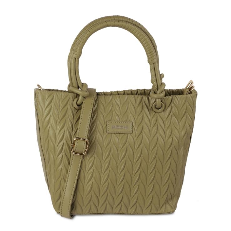 Mochi Women Green Sling Bag (66-219) - Image 1
