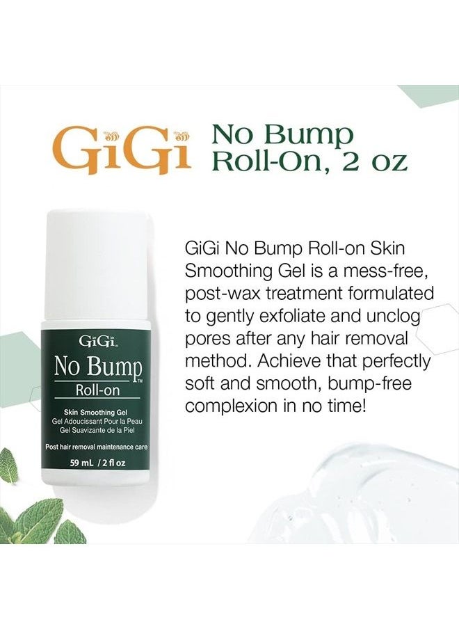 GiGi No Bump Roll-on Skin Smoothing Gel, Post-Wax and After-Shave Skin Care, Quick and Easy, 2 oz. 1-pc  - Image 2