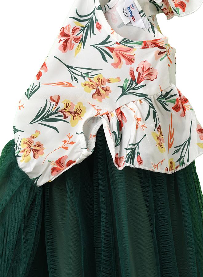 babyqlo Floral Tulle Dress - Image 5