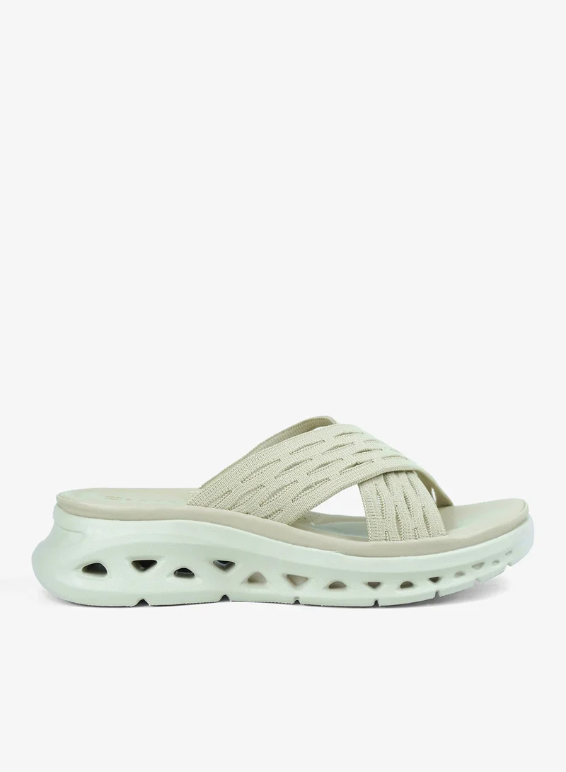 زينة 221-338 Zayna Ladies Casual Slides 3F2006-912 Beige