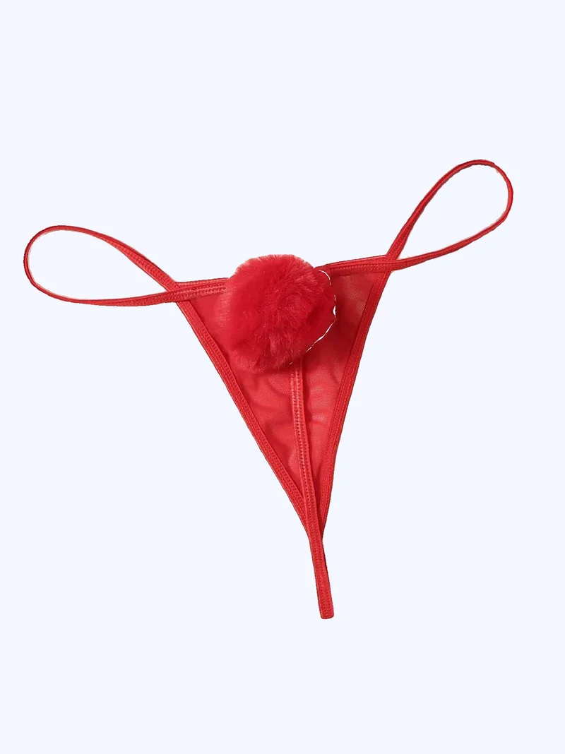 ليس اند مي  Women's Lace Thong Panty – Sexy Low Rise Breathable Comfortable G-String Underwear