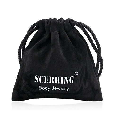 SCERRING 16G Septum Ring G23 Titanium Horseshoe Nose Hoop Helix Daith Cartilage Tragus Earrings Nipple Eyebrow Rings Body Piercing Jewelry 14mm 2PCS - Image 5
