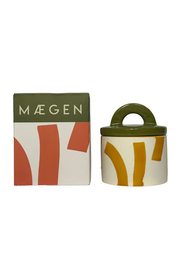 Maegen Pablo Candle - Green/Orange - Pomelo & Sage (7.5oz)