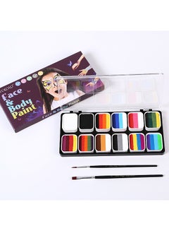 Generic Face Paint Kit Water Activated Colors Set Professional Split ...