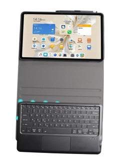 General Bluetooth Touched Keyboard Compatible with Honor Pad 9 12.1inch 2024 Keyboard Case with Pen holder Protective For Honor Pad 9 Tablet  - Image 2