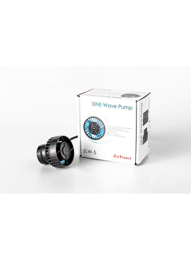 Jebao SLW Wave Maker Flow Pump with Controller for Marine Reef Aquarium (SLW-5, 792 GPH), Black - Image 1