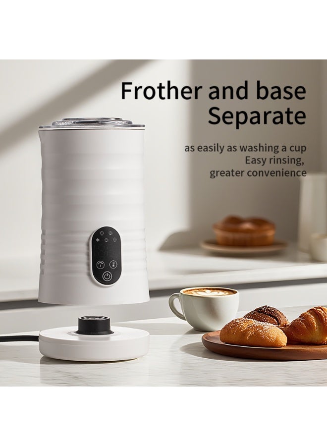 GOGA 5-in-1 Electric Milk Frother Maker for Frothing Hot & Cold Milk Foam, Heating Milk, Coffee,  Chocolate(350ML) - Image 4