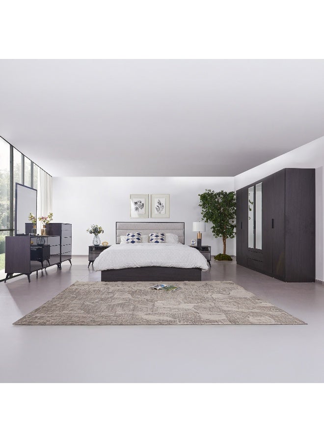 Home Box Veneto Hydraulic Storage King Bed - 180x200 cm - Image 2