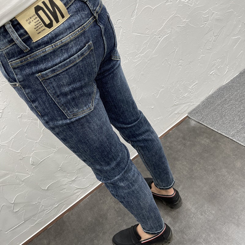 Unisex Classic Denim Jeans Loose Fit Daily Outdoor Wear - Image 3