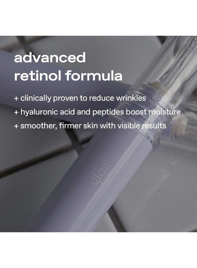 Glow apple retinol eye cream | wrinkle‑improvement | rich ointment‑type with 0.1% pure retinol & 4th‑gen hpr | deep‑firming | antioxidant‑rich formula for revitalised radiance | 0.5 fl oz - Image 2