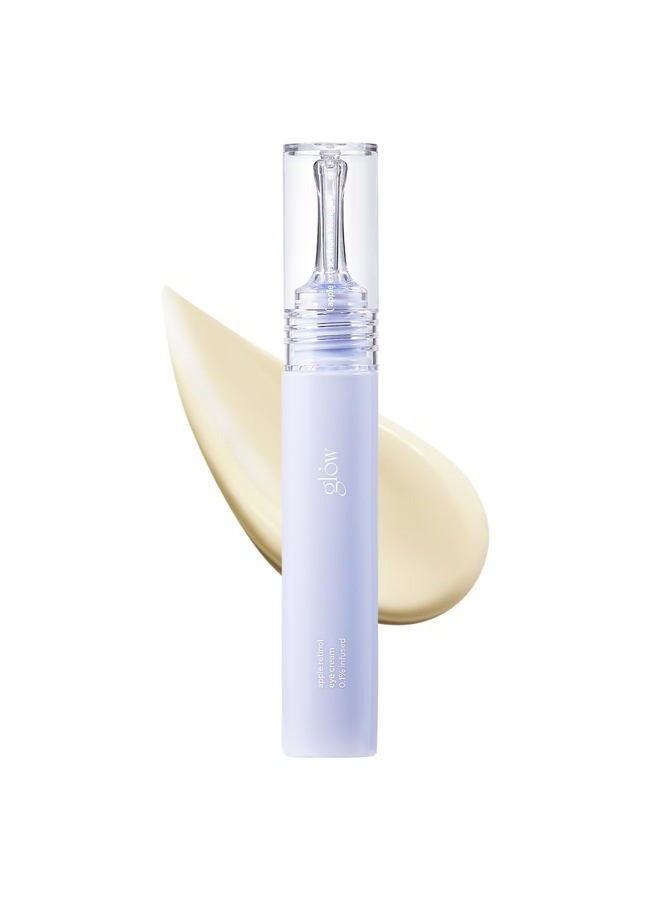 Glow apple retinol eye cream | wrinkle‑improvement | rich ointment‑type with 0.1% pure retinol & 4th‑gen hpr | deep‑firming | antioxidant‑rich formula for revitalised radiance | 0.5 fl oz - Image 1