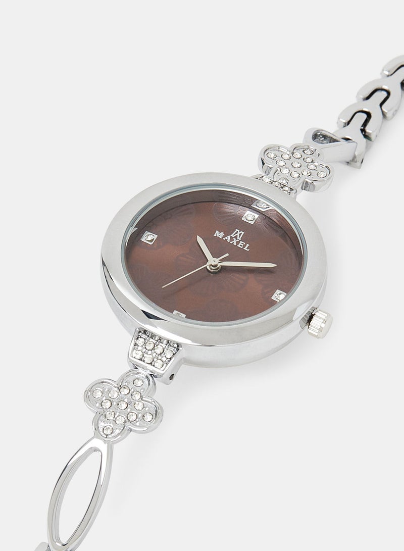 Maxel Women's Fashion Waterproof Luxury Analog Wrist Watch MX518 - 28mm - Image 2