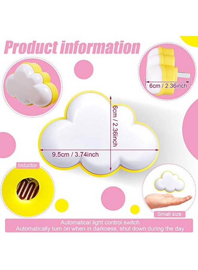 Mudder مصباح ليلي مزدوج من مادير، قابل للتوصيل في الحائط، مصباح LED ناعم، مصباح جدار لطيف لغرفة الأطفال، مصباح ليلي ذكي مع مستشعر دافئ لغرفة النوم والممر (سحاب، أصفر) - Image 2